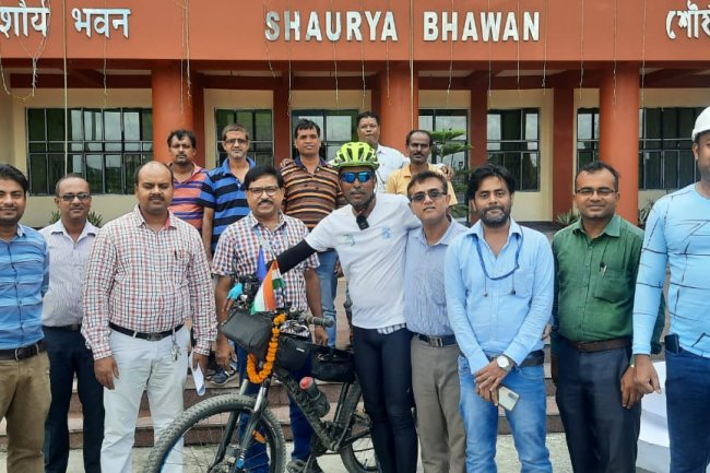 डीवीसी के प्रगति का संदेश लेकर डीएसटीपीएस अंडाल पहुंचे डीवीसी के पूर्व संयुक्त सचिव विश्वजीत सेन