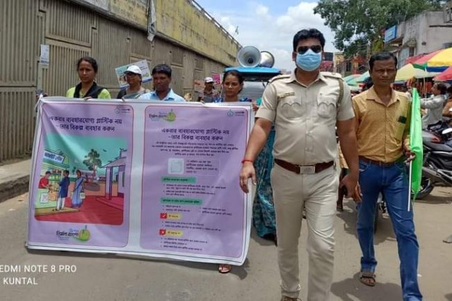 गलसी थाना द्वारा जागरूकता अभियान