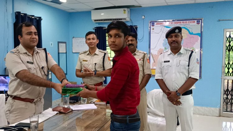 फरीदपुर थाना पुलिस का मीट योर ऑफिसर कार्यक्रम