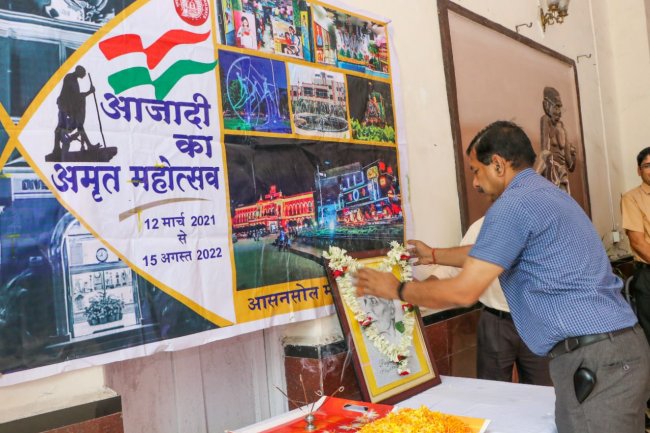 आसनसोल मंडल ने 'आजादी का अमृत महोत्सव' के एक भाग के रूप में पिंगली वेंकय्या की जयंती मनाई