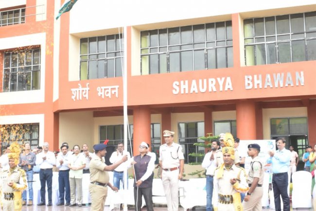 डीवीसी डीएसटीपीएस में 76 वाँ स्वतंत्रता दिवस समारोह