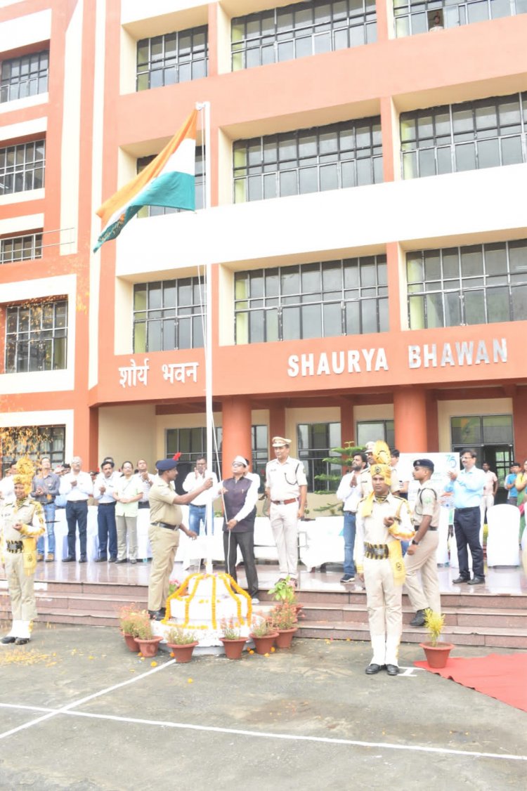 डीवीसी डीएसटीपीएस में 76 वाँ स्वतंत्रता दिवस समारोह