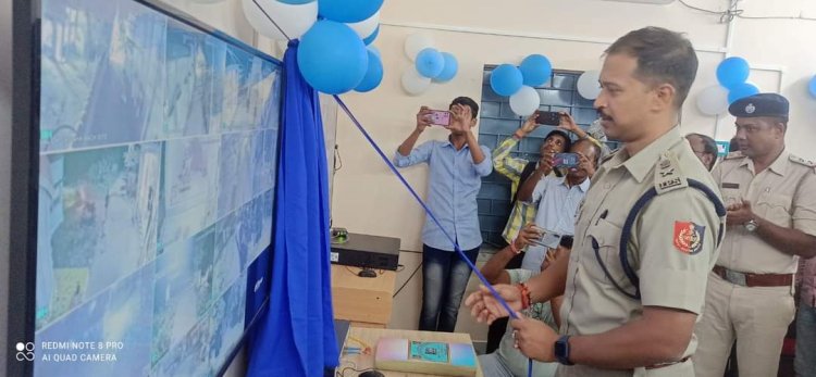 महत्वपूर्ण स्थानों पर सीसीटीवी कैमरे लगाए गए