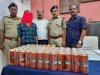 आरपीएफ की मुस्तैदी से शराब तस्कर गिरफ्तार