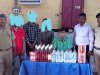 आरपीएफ की मुस्तैदी से शराब तस्कर गिरफ्तार