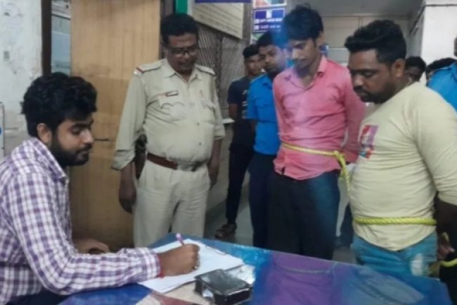 बराबनी थाना पुलिस ने दो गांजा तस्कर को धर दबोचा