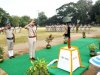 शहीद पुलिस कर्मियों को दी गई श्रद्धांजलि