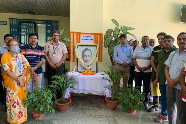 डीवीसी डीएसटीपीएस में प्रसिद्ध वैज्ञानिक डाॅ मेघनाथ साहा की जयंती समारोह 
