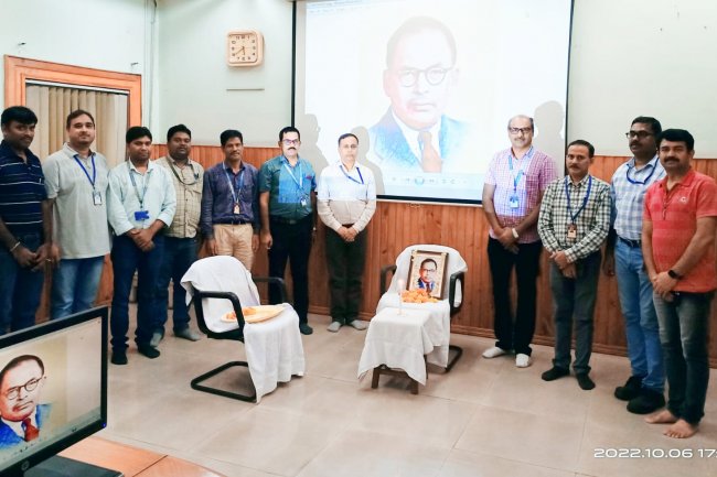 डीवीसी एमटीपीएस में वैज्ञानिक डाॅ मेघनाथ साहा की जयंती समारोह 