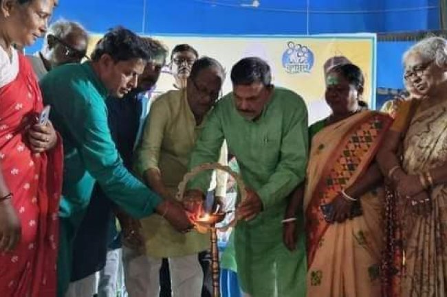जमुड़िया विधानसभा क्षेत्र में  तृणमूल की ओर से विजया सम्मेलन 