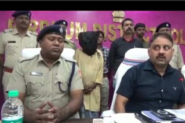 बीरभूम पुलिस के हत्थे चढ़ा शातिर अपराधी