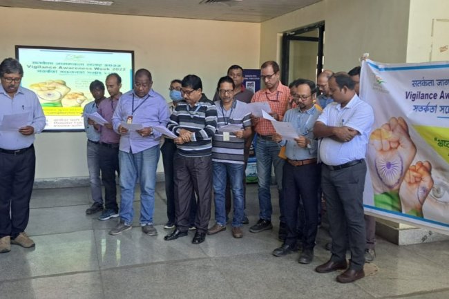 डीवीसी डीएसटीपीएस में सतर्कता जागरूकता सप्ताह की शुरवात 