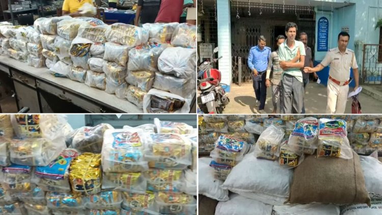 कमिश्नरेट की पुलिस का प्रतिबंधित पटाखों के खिलाफ मुहिम