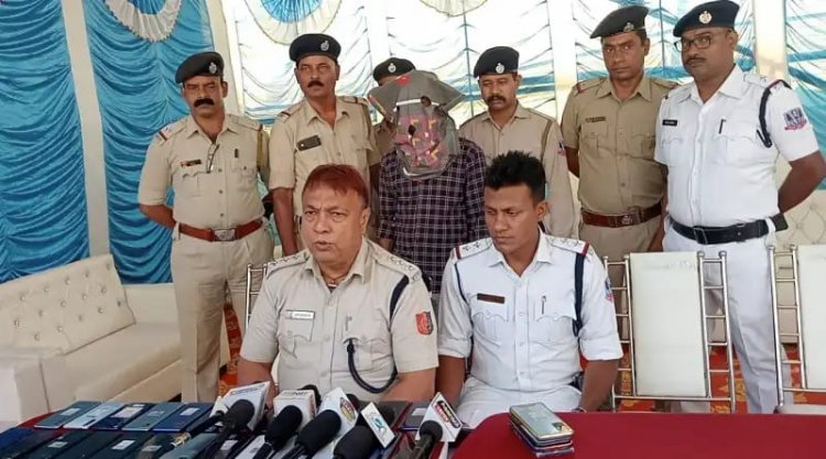 कमिश्नरेट पुलिस के हत्थे चढ़ा मोबाइल  चोर शातिर