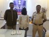 पुलिस ने ब्राउन शुगर के साथ एक शातिर अपराधी को पकड़ा