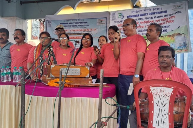 डीएसटीपीएस का स्वच्छता के प्रति जागरूकता अभियान