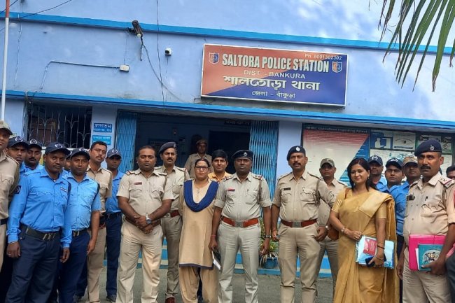 बाल विवाह के विरुद्ध  बांकुड़ा पुलिस का अभियान