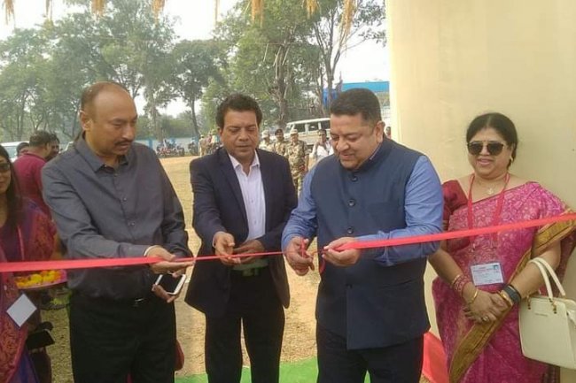 शताक्षी महिला मंडल के सौजन्य से कुनुस्तोड़िया क्षेत्र में उमंग तरंग मेला का आयोजन