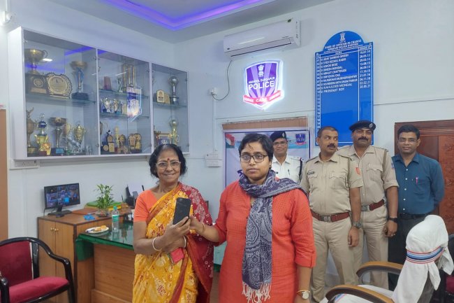 हीरापुर थाना पुलिस द्वारा मीट योर ऑफिसर कार्यक्रम