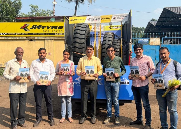 जेके टायर एंड इंडस्ट्रीज लिमिटेड ने शुरू किया वैन अभियान महीनो तक चलेगा खनन शहरो में 