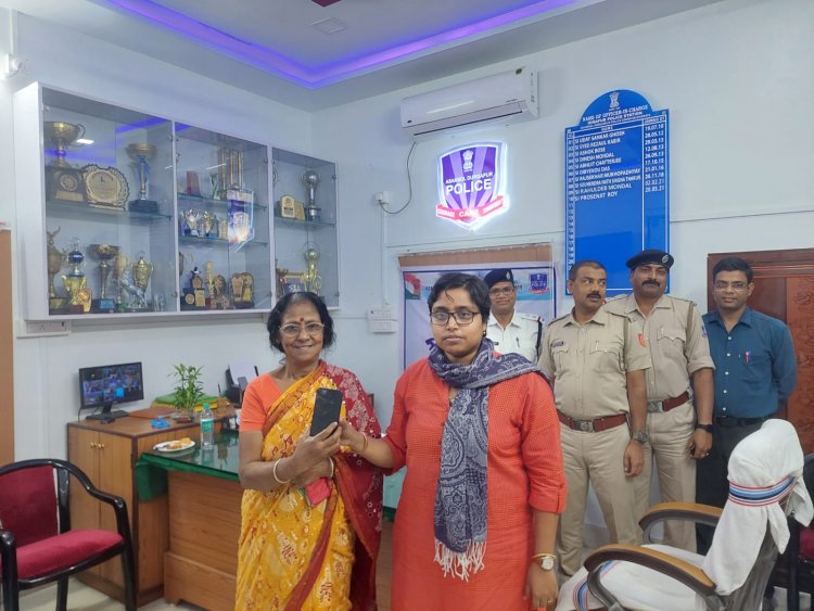 हीरापुर थाना पुलिस द्वारा मीट योर ऑफिसर कार्यक्रम