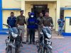 जमुड़िया थाना पुलिस  को मिली  फिर  सफलता बाइक चोर  को धर दबोचा