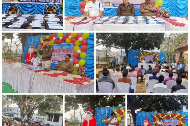 पांडेश्वर थाने पुलिस द्वारा जागरूकता अभियान निरंतर जारी