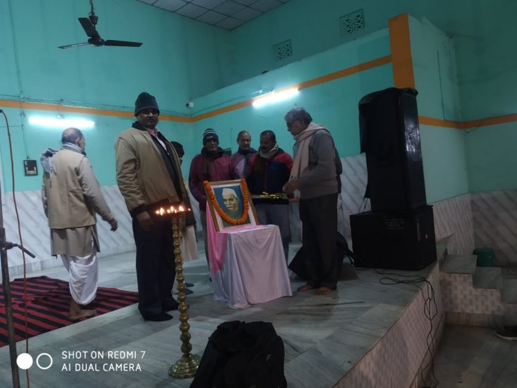 भारत रत्न डॉ राजेंद्र प्रसाद की जयंती  राजेंद्र भवन दुर्गापुर में  श्रद्धा पूर्वक मनाई गई