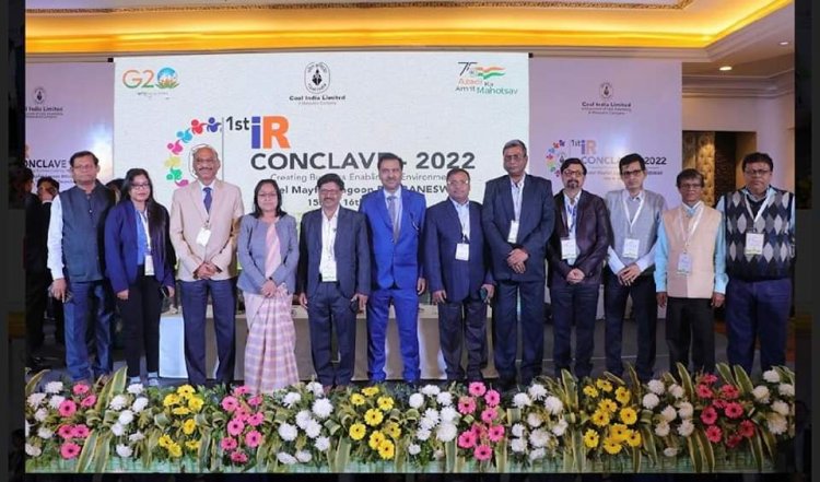ईसीएल के प्रतिनिधिमंडल ने कोल इंडिया लिमिटेड के प्रथम आईआर कॉन्क्लेव में भाग लिया 