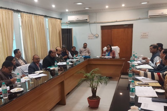 निदेशक कार्मिक ईसीएल ने की कार्मिक विभाग की समीक्षा बैठक