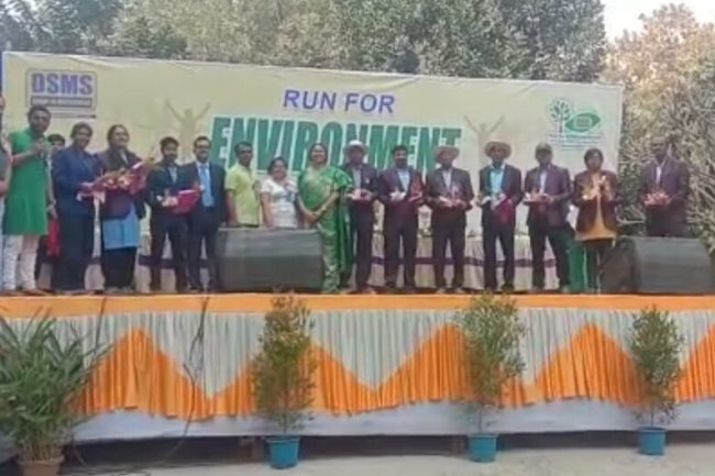 दुर्गापुर डीएसएमएस द्वारा सफल मैराथन आयोजित