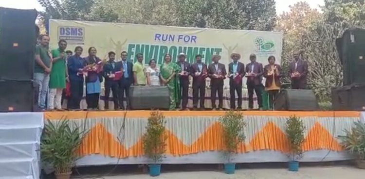दुर्गापुर डीएसएमएस द्वारा सफल मैराथन आयोजित