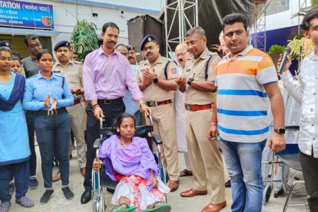 पूर्व बर्दवान पुलिस का मानवीय चेहरा