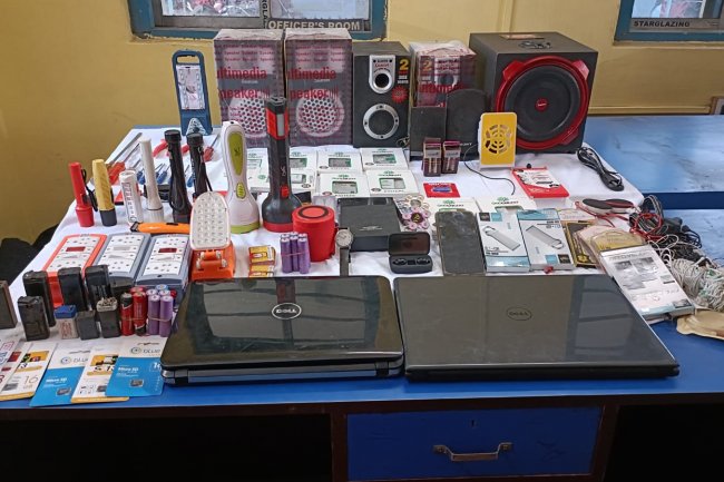 दुर्गापुर कोकओवन थाना पुलिस ने एक शातिर चोर को किया गिरफ्तार