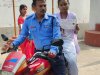 सिविक पुलिस ने की परीक्षा देने जा रही छात्रा की मदद
