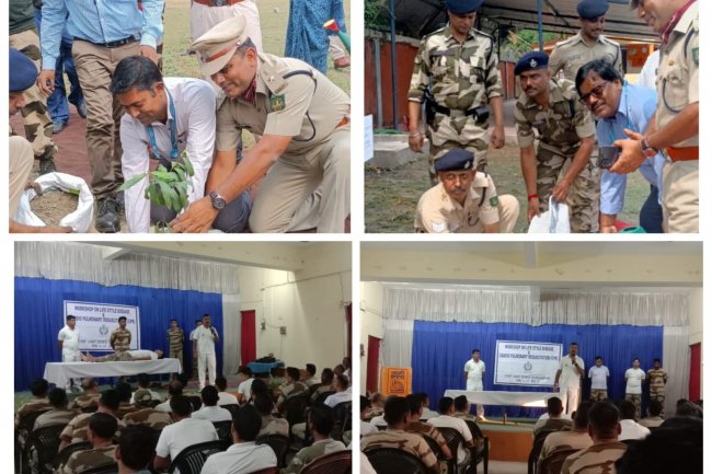 डीटीपीएस दुर्गापुर में सीआईएसएफ का 54वां स्थापना दिवस मनाया गया