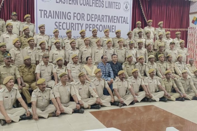 ईसीएल में आयोजित हुआ विभागीय सुरक्षा कर्मियों के लिए चार दिवसीय प्रशिक्षण कार्यक्रम