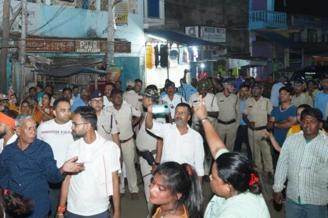 शिल्पांचल में शांतिपूर्ण रामनवमी शोभायात्रा