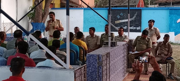 होली व शबे बारात को शांतिपूर्ण ढंग मनाने को लेकर बुदबुद थाना में शांति बैठक