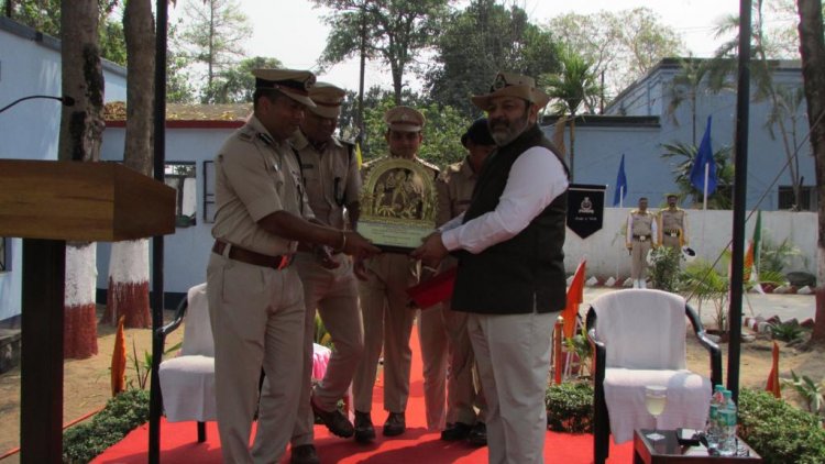सीआईएसएफ यूनिट ईसीएल द्वारा मनाया गया सीआईएसएफ़ का 54वां स्थापना दिवस 
