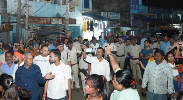 शिल्पांचल में शांतिपूर्ण रामनवमी शोभायात्रा
