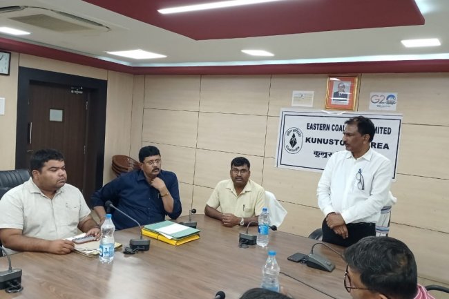 ईसीएल के कुनुस्तोड़िया क्षेत्र में कोलियरी स्टार रेटिंग संबंधी सेमिनार 