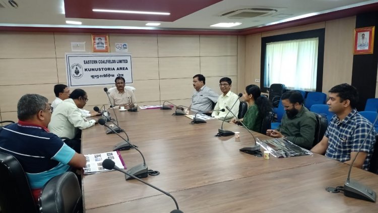 कुनुस्तोड़िया क्षेत्र की त्रैमासिक बुलेटिन समृद्धि का विमोचन