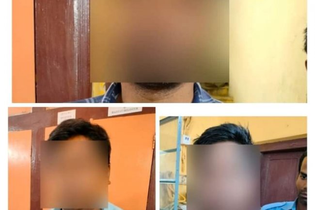 आर्थिक प्रताड़ना गिरोह के तीन शातिर को पुलिस ने धर दबोचा
