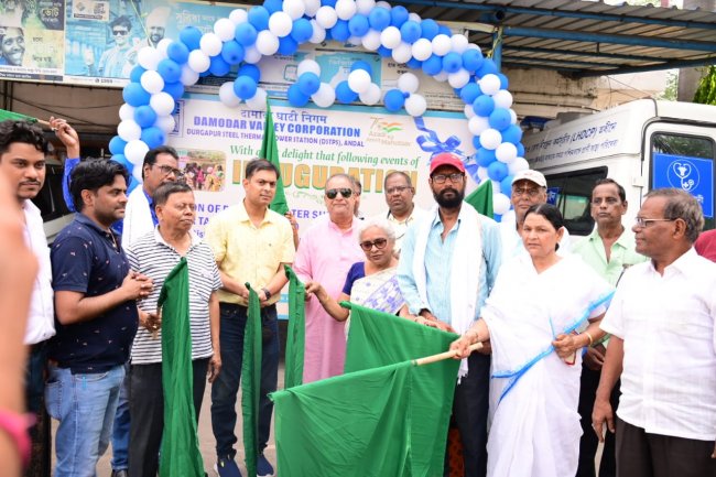 सभी के लिए सुरक्षित पेयजल और क्लीन अंडाल के लिए स्वच्छता पखवाड़ा के अंतर्गत डीएसटीपीएस द्वारा कार्यक्रम  