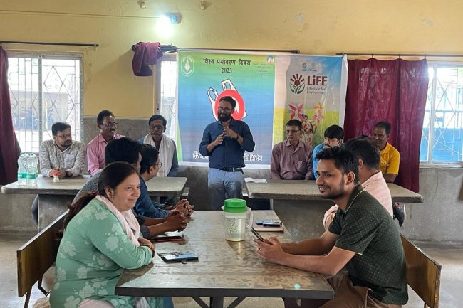 कुनुस्तोड़िया कोलियरी कैंटीन में मिशन लाईफ़ के तहत जागरूकता कार्यक्रम 