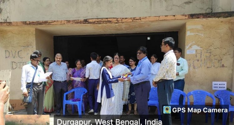 स्वच्छता पखवाड़ा का पालन दुर्गापुर ताप विद्युत केंद्र में
