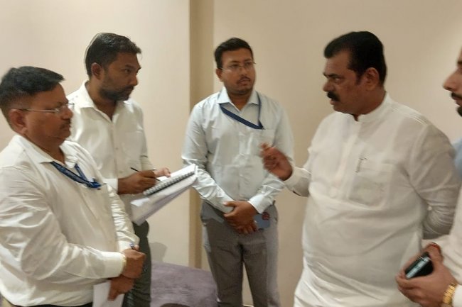 पंचायतीराज राज्य मंत्री श्री कपिल मोरेश्वर पाटिल ने ईसीएल प्रबंधन के साथ की समीक्षा बैठक