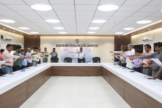 ईसीएल में स्वच्छता पखवाड़ा 2023 का शुभारम्भ
