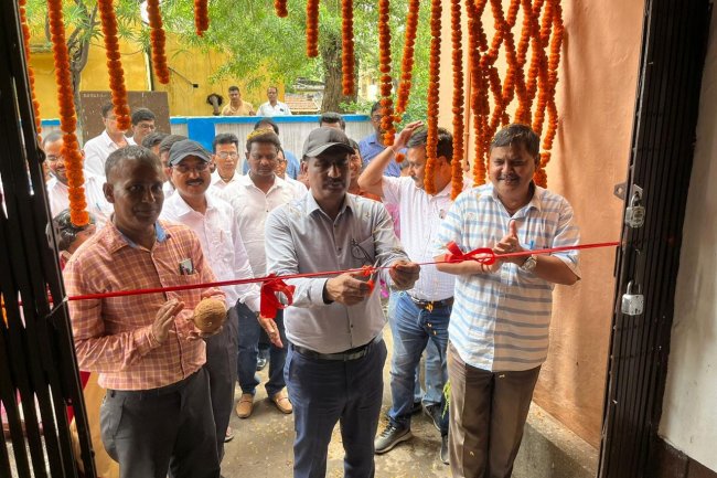 कुनुस्तोड़िया क्षेत्र के नॉर्थ सियारसोल ओसीपी में नवीनीकृत अभिकर्ता कार्यालय का उद्घाटन